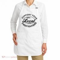 Support Your Local Firefighter Firefighter Firefighter Wife Apron thumb 2