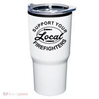 Support Your Local Firefighter Firefighter Firefighter Wife Tumbler thumb 0