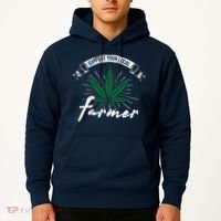 Support Your Local Weed Farmer Funny Cannabis Marijuana Gift Hoodie thumb 2