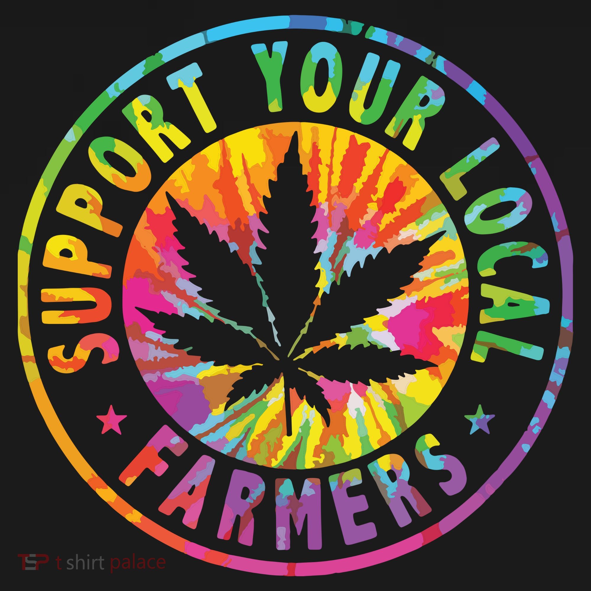 Support Your Local Weed Farmers Cannabis Marijuana Grower Backpack