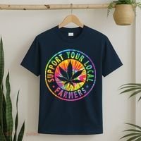 Support Your Local Weed Farmers Cannabis Marijuana Grower T-Shirt thumb 2