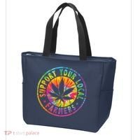 Support Your Local Weed Farmers Cannabis Marijuana Grower Tote Bag thumb 3
