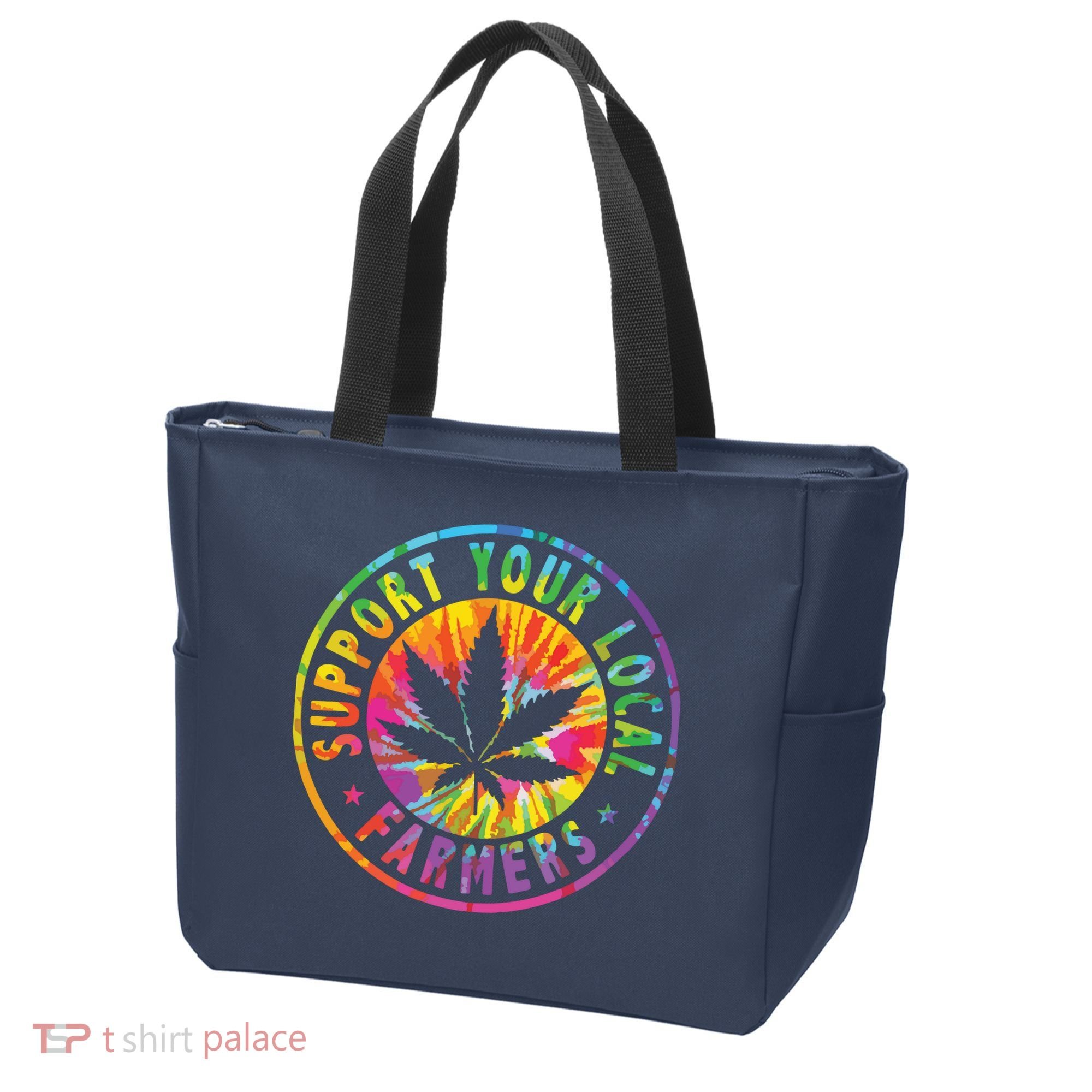 Support Your Local Weed Farmers Cannabis Marijuana Grower Tote Bag