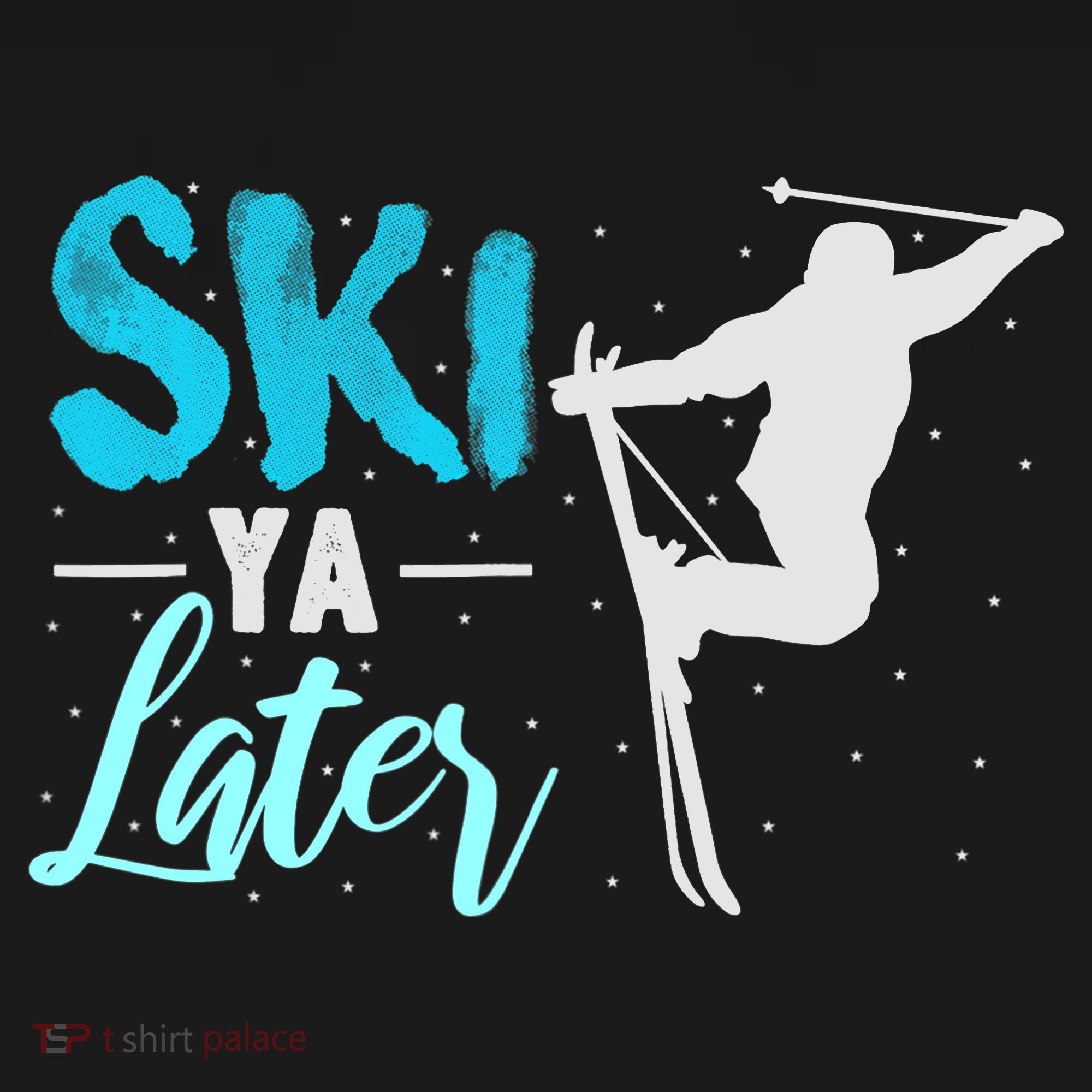 Ski Ya Later Winter Sports Snow Lover Skiing Sweatshirt