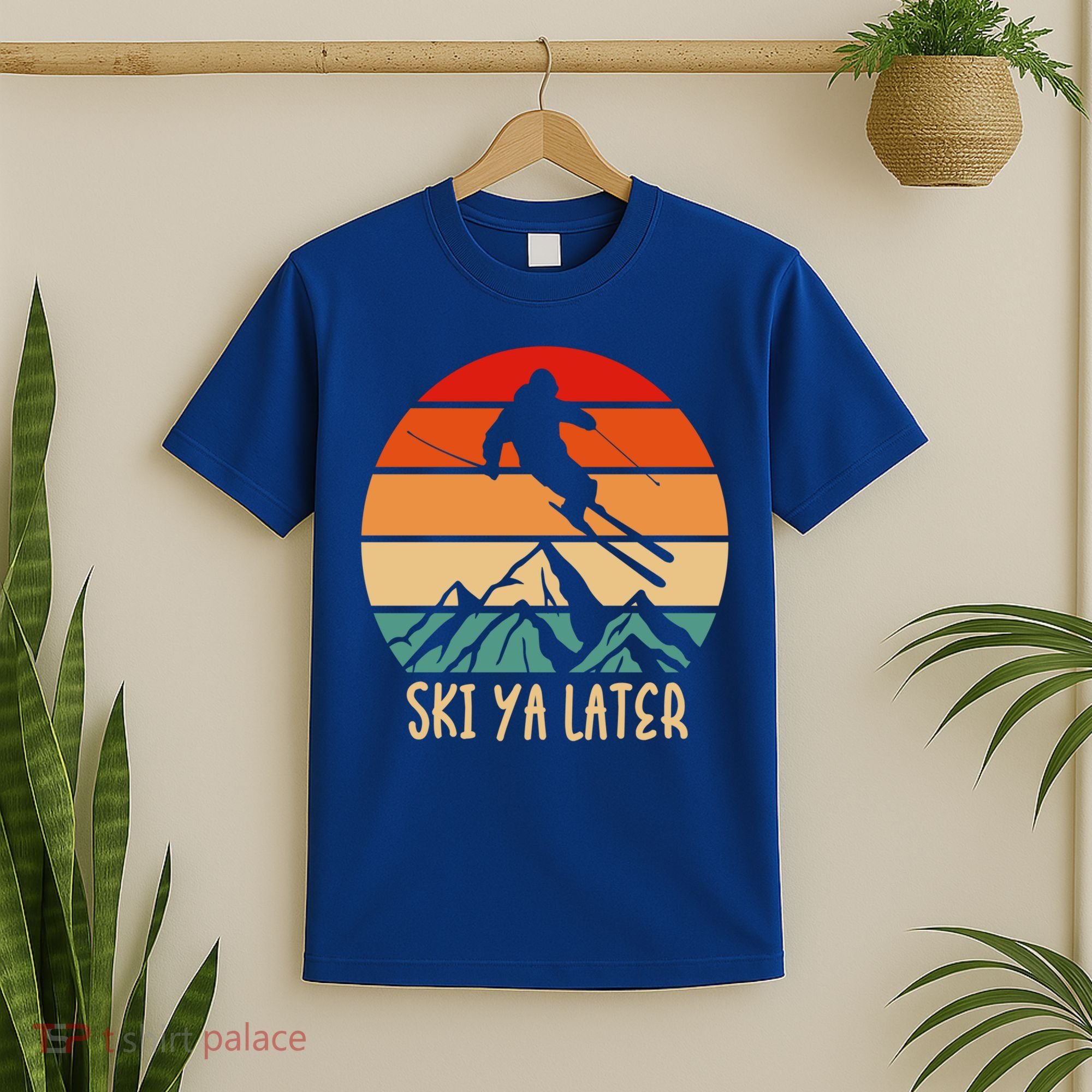 Ski Ya Later Winter Sports Snow Lover Skiing Gift T-Shirt