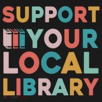 Support Your Local Library Book Lovers Librarian Retro Sweatshirt thumb 3