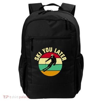 Ski You Later Funny Skiing Backpack