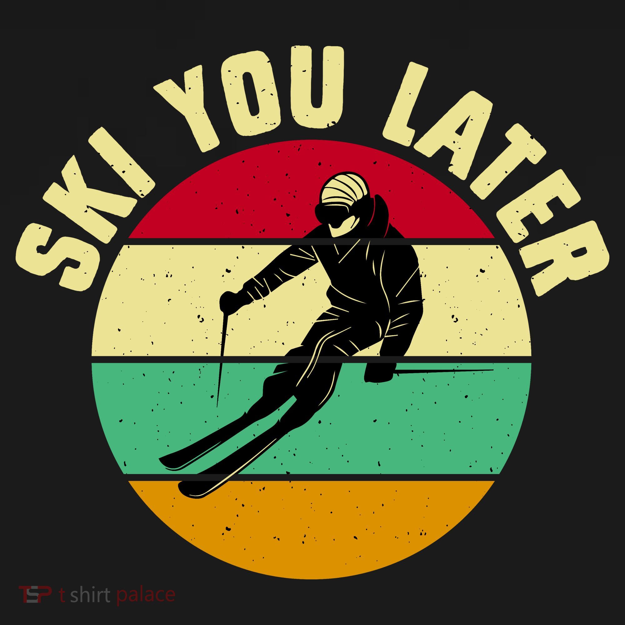 Ski You Later Funny Skiing Bucket Hat
