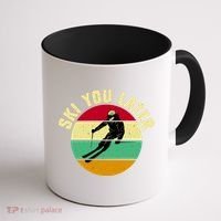 Ski You Later Funny Skiing Coffee Mug thumb 1