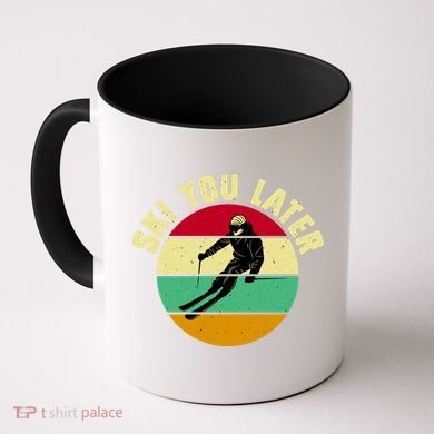 Ski You Later Funny Skiing Coffee Mug