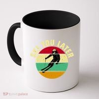 Ski You Later Funny Skiing Coffee Mug thumb 0