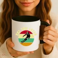 Ski You Later Funny Skiing Coffee Mug thumb 3