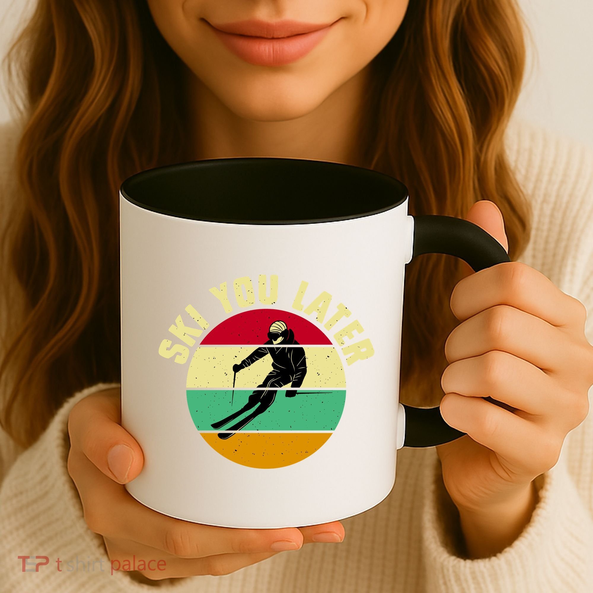 Ski You Later Funny Skiing Coffee Mug