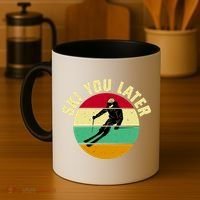 Ski You Later Funny Skiing Coffee Mug thumb 4