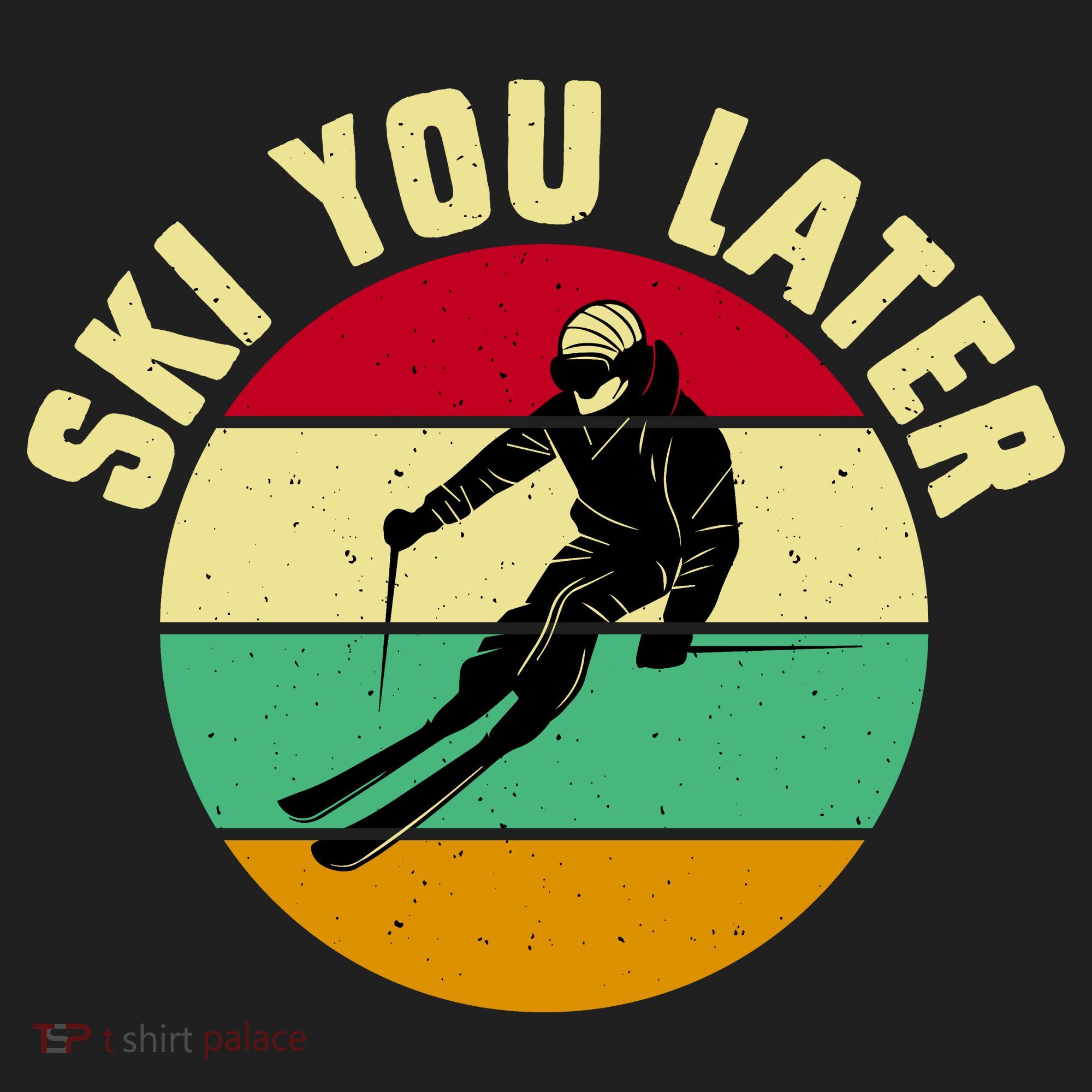 Ski You Later Funny Skiing Beanie