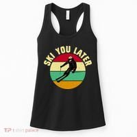 Ski You Later Funny Skiing Women's Tank Top thumb 0