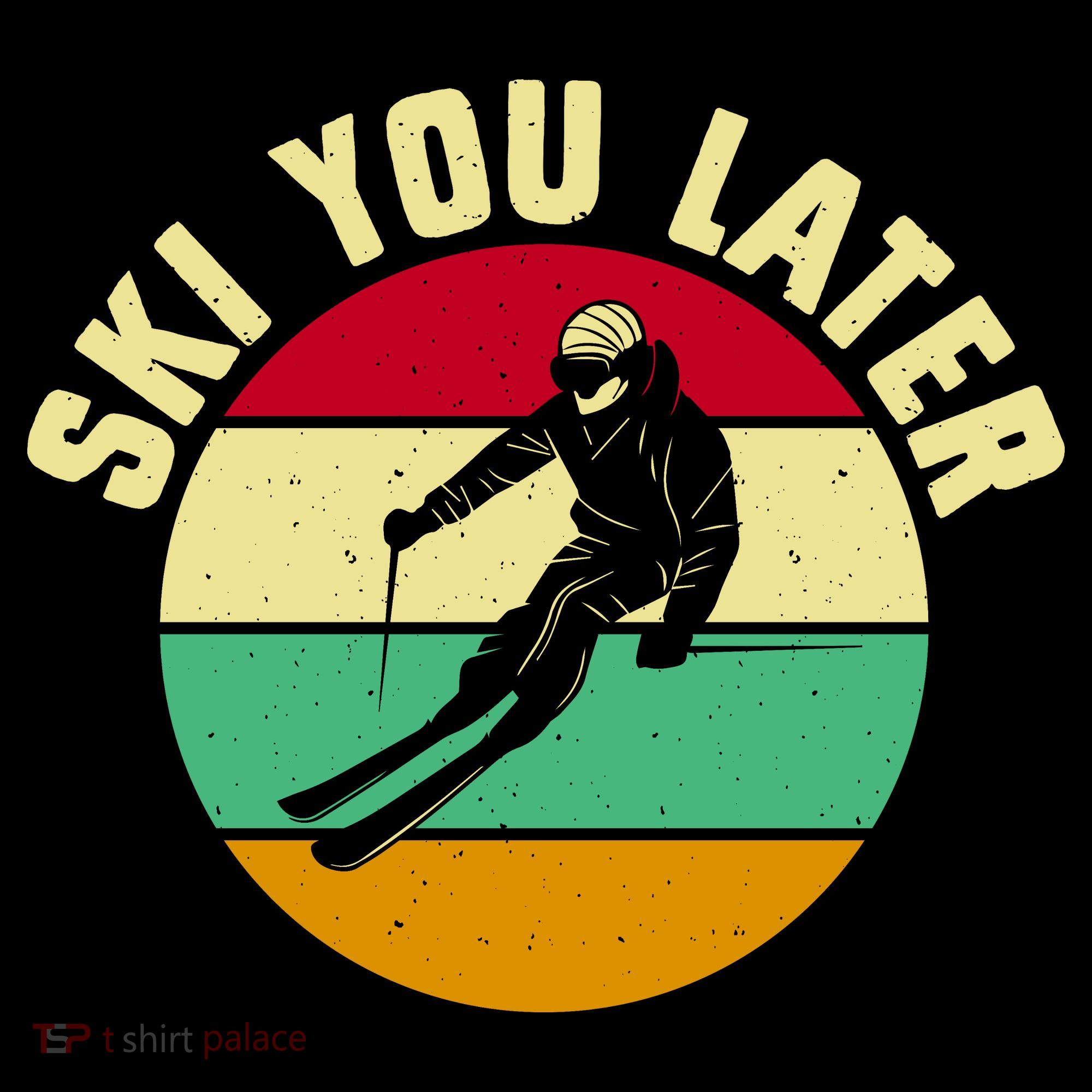 Ski You Later Funny Skiing Women's Tank Top