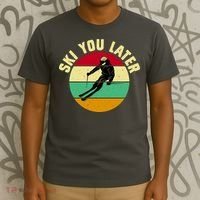 Ski You Later Funny Skiing T-Shirt thumb 3