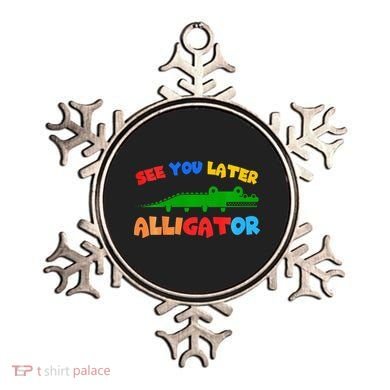 See You Later Alligator Crocodile Gator Funny Ornament