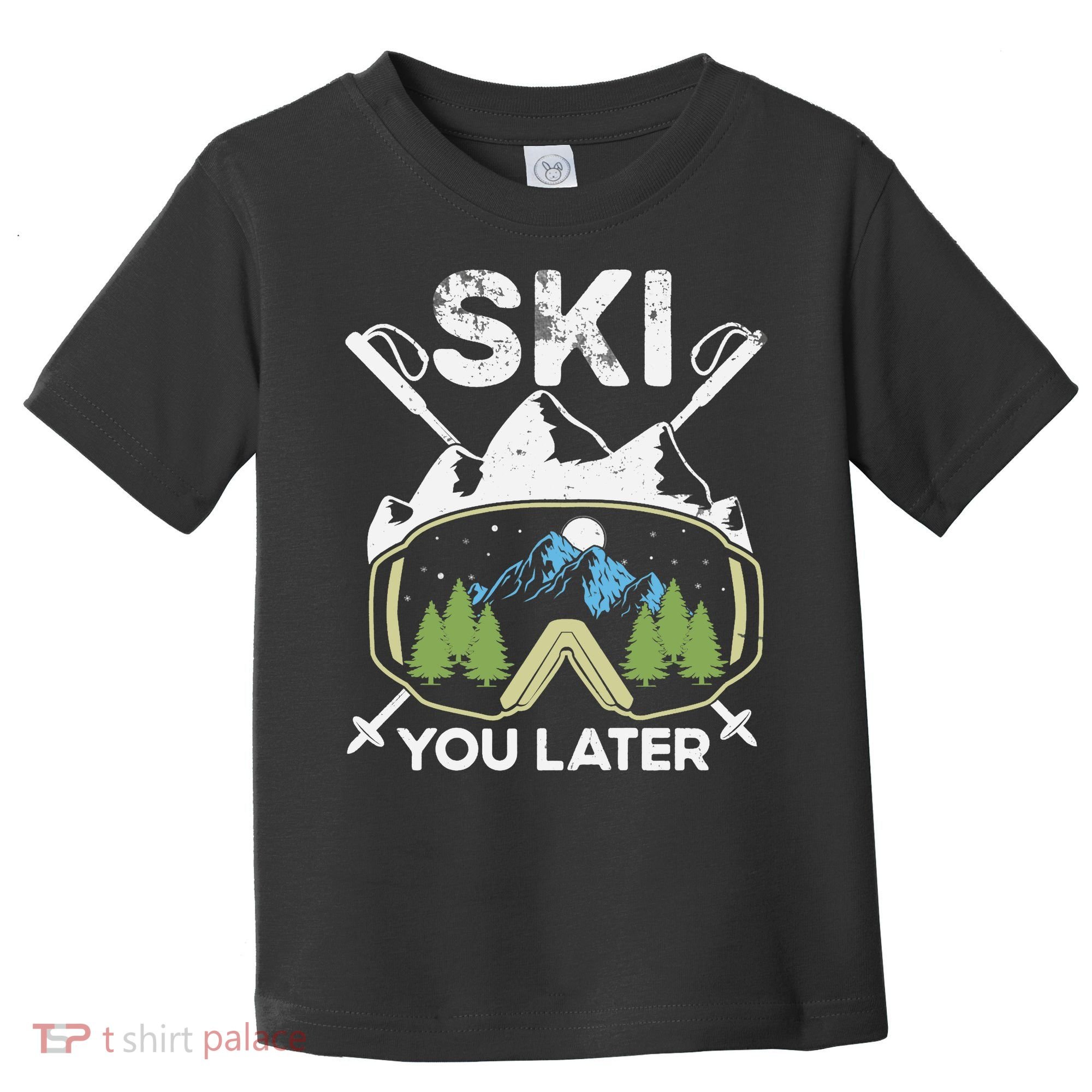 Ski You Later Winter Sport Alpine Skiing Skier Skiing Pun Premium Toddler T-Shirt