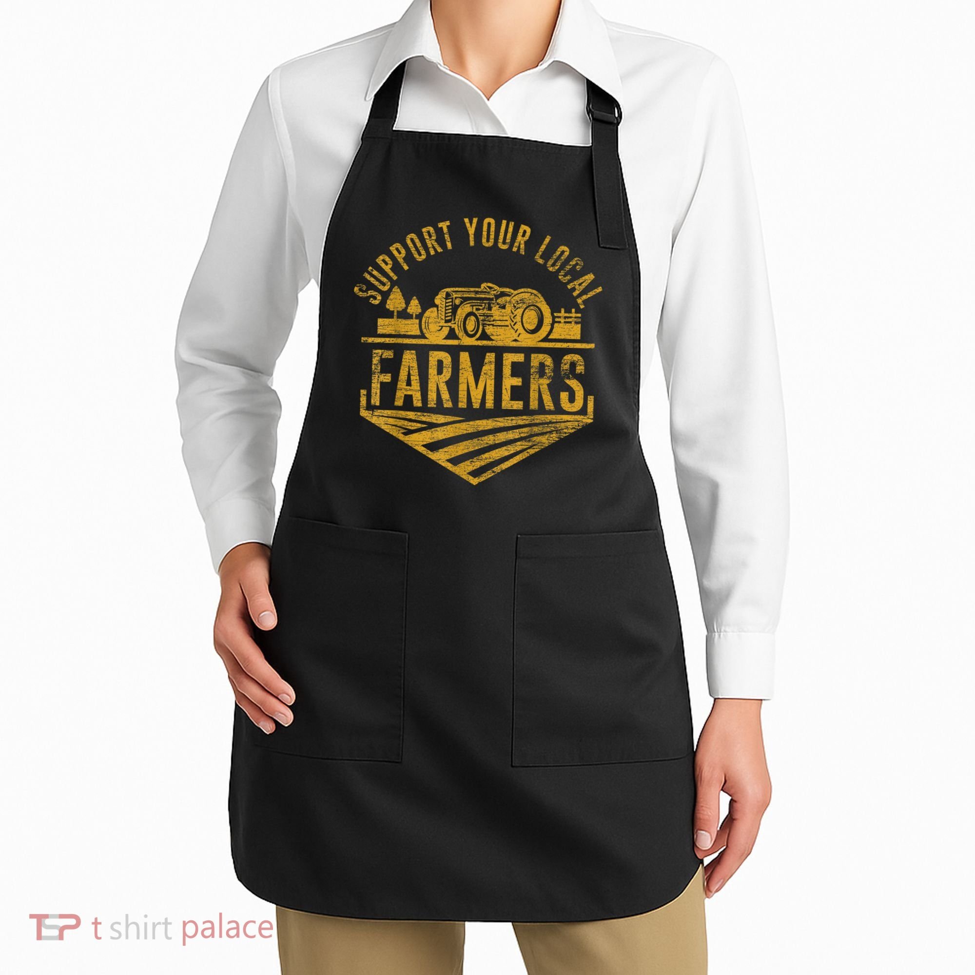 Support Your Local Farmers Apron