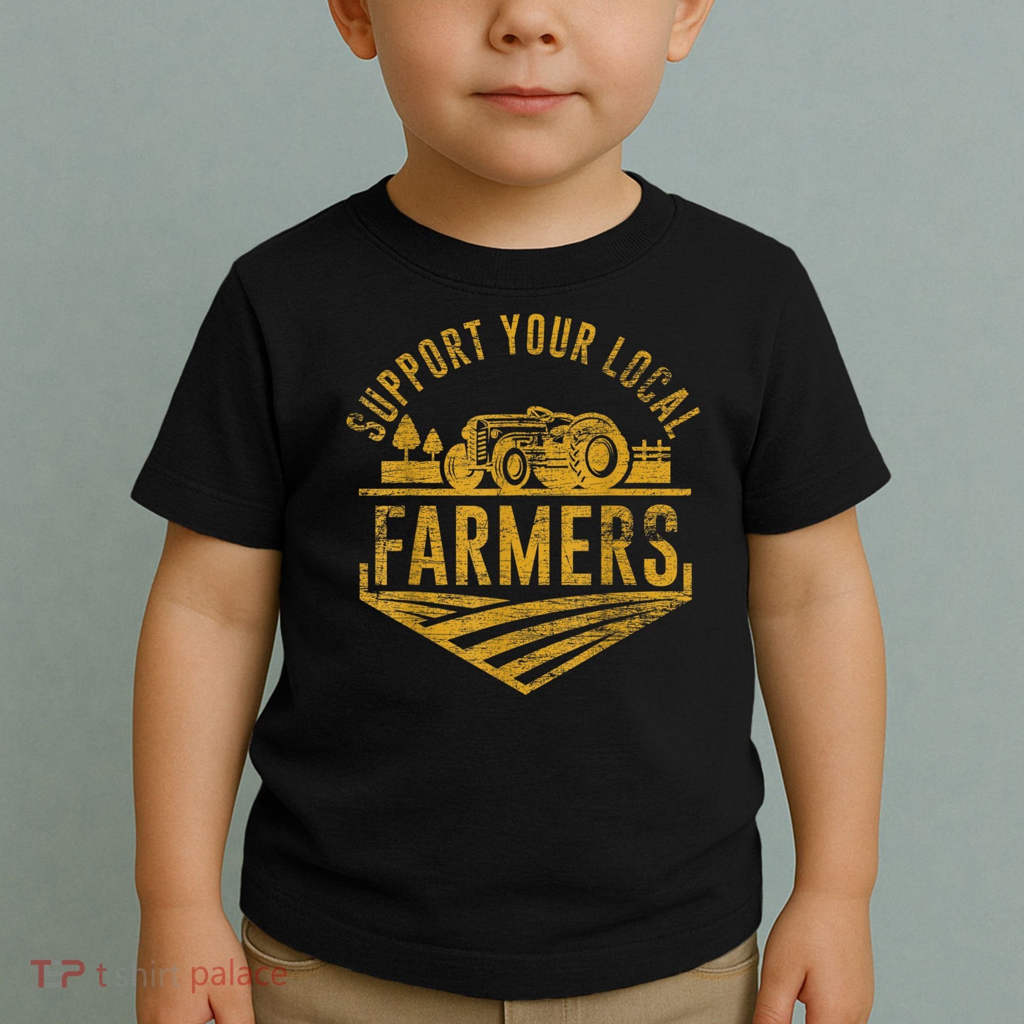Support Your Local Farmers Toddler T-Shirt