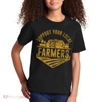 Support Your Local Farmers Kids T-Shirt thumb 2