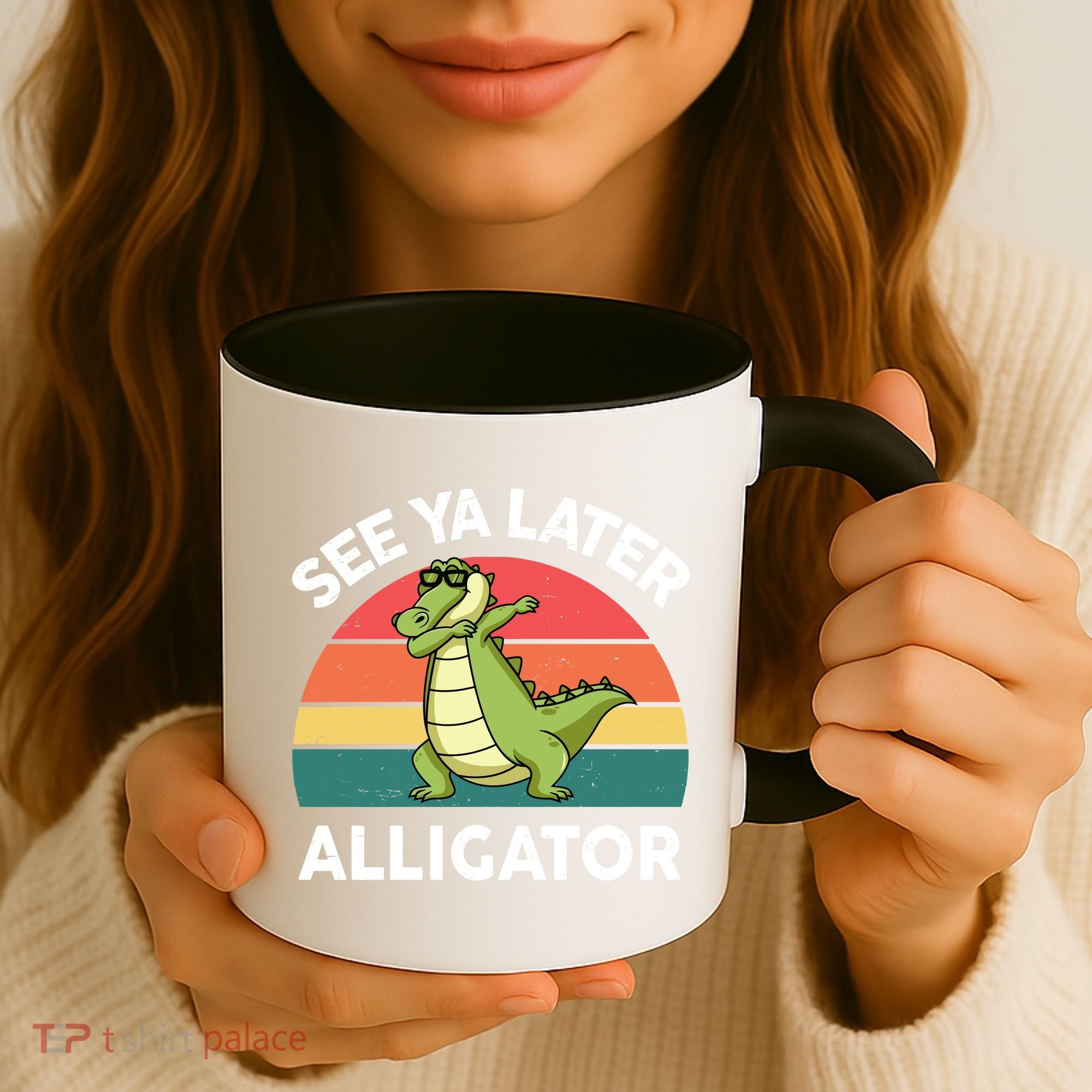 See Ya Later Alligator Florida Gator Crocodile Coffee Mug