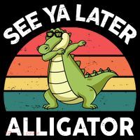 See Ya Later Alligator Florida Gator Crocodile Coffee Mug thumb 5