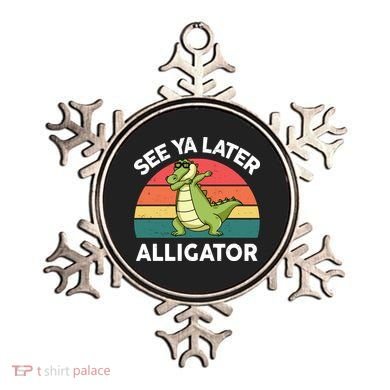 See Ya Later Alligator Florida Gator Crocodile Ornament