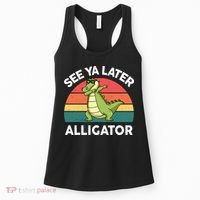 See Ya Later Alligator Florida Gator Crocodile Women's Tank Top thumb 0