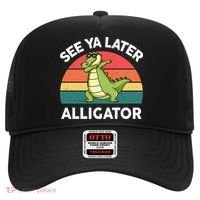 See Ya Later Alligator Florida Gator Crocodile Hat thumb 0
