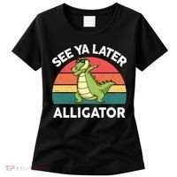 See Ya Later Alligator Florida Gator Crocodile Women's T-Shirt thumb 0