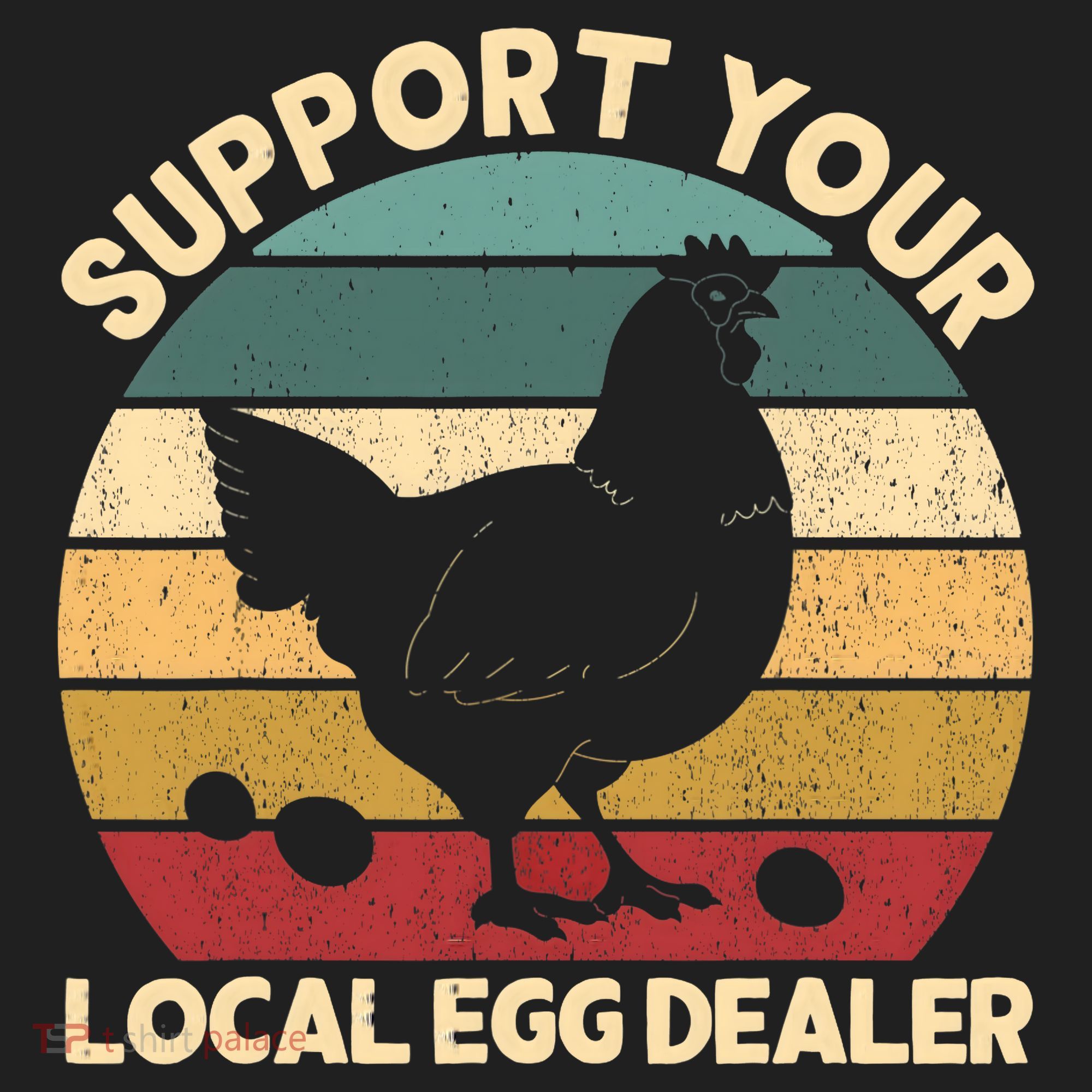 Support Your Local Egg Dealer Farmer Chicken Egg Lover Beanie