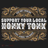 Support Your Local Honky Tonk Love Where You Dance RDD Hat thumb 2