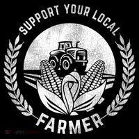 Support Your Local Farmer Gift Doggie Tank thumb 4