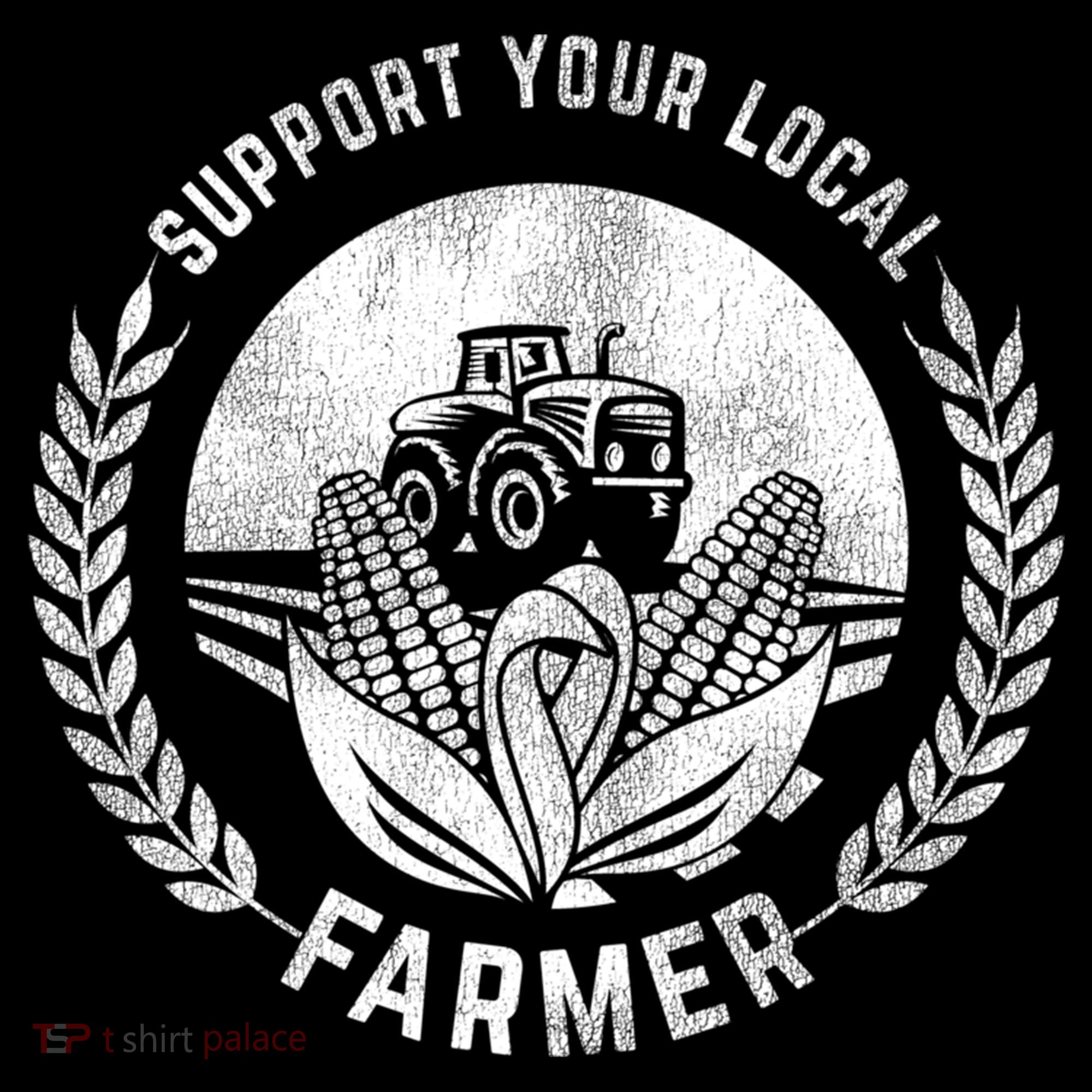 Support Your Local Farmer Gift Doggie Tank