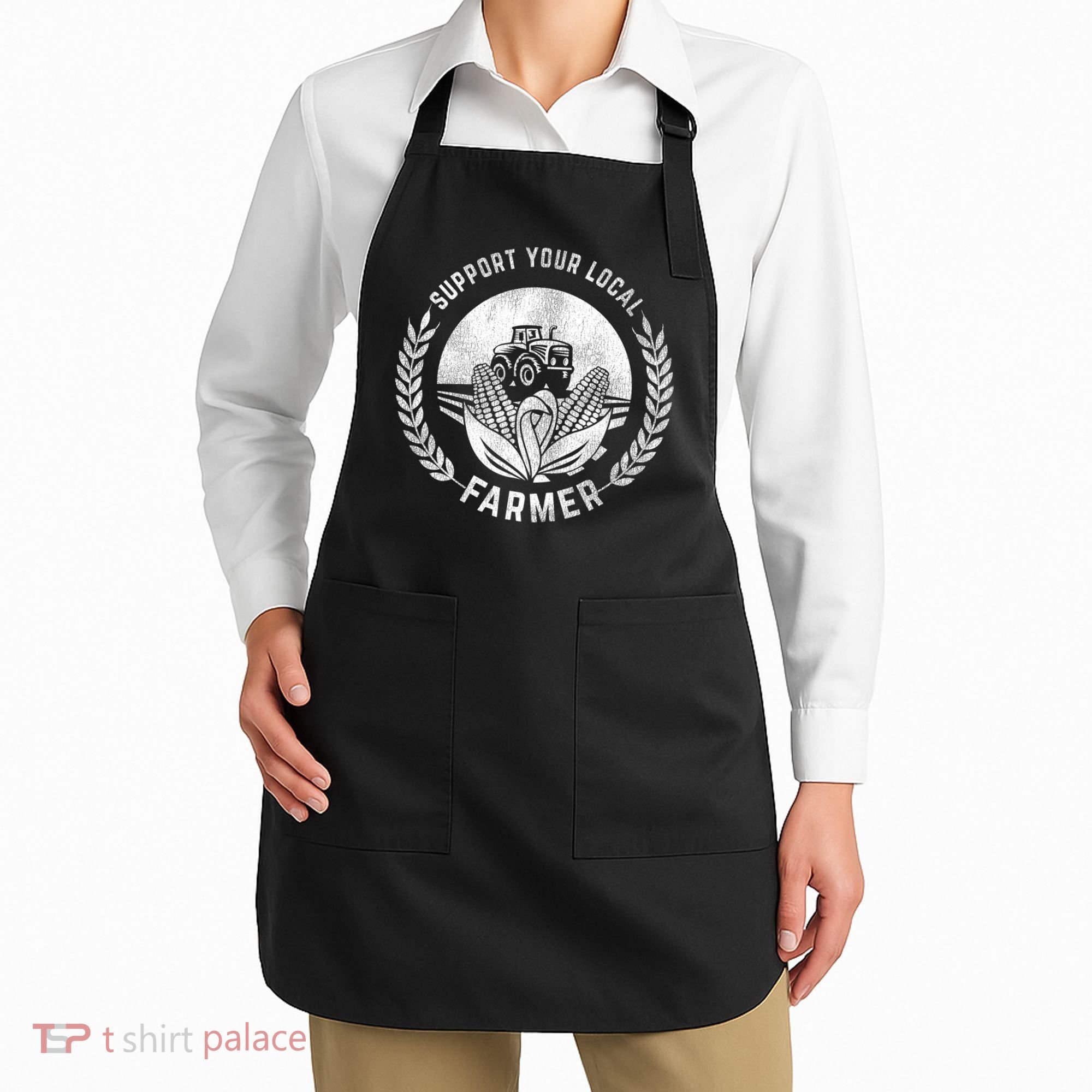 Support Your Local Farmer Gift Apron