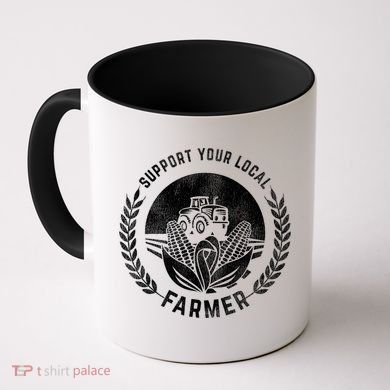 Support Your Local Farmer Gift Coffee Mug