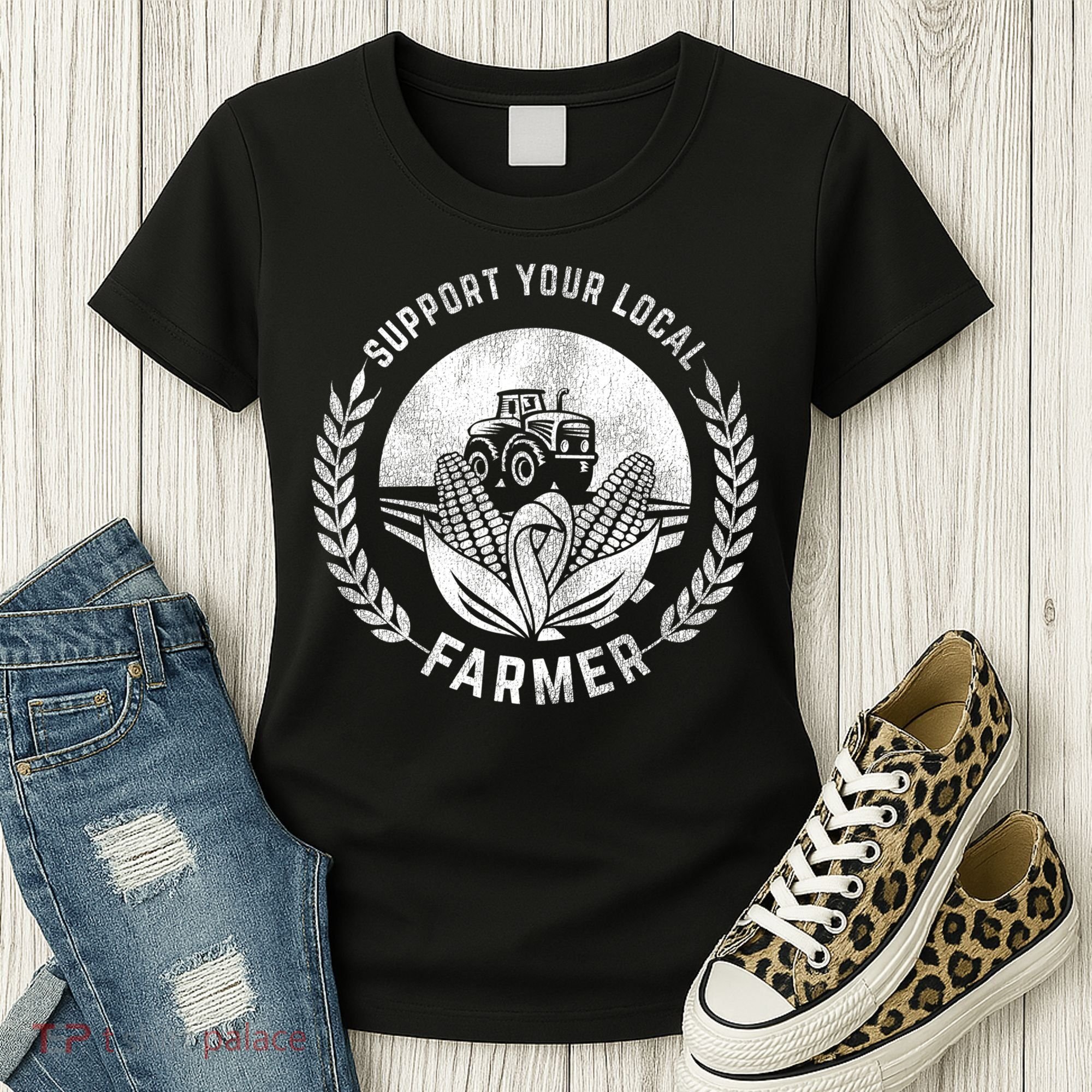 Support Your Local Farmer Gift Women's T-Shirt