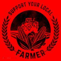 Support Your Local Farmer Gift Santa Hat thumb 1