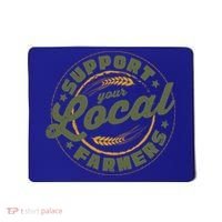 Support Your Local Farmers Great Gift Farming Rancher Farmer Great Gift Mousepad thumb 0