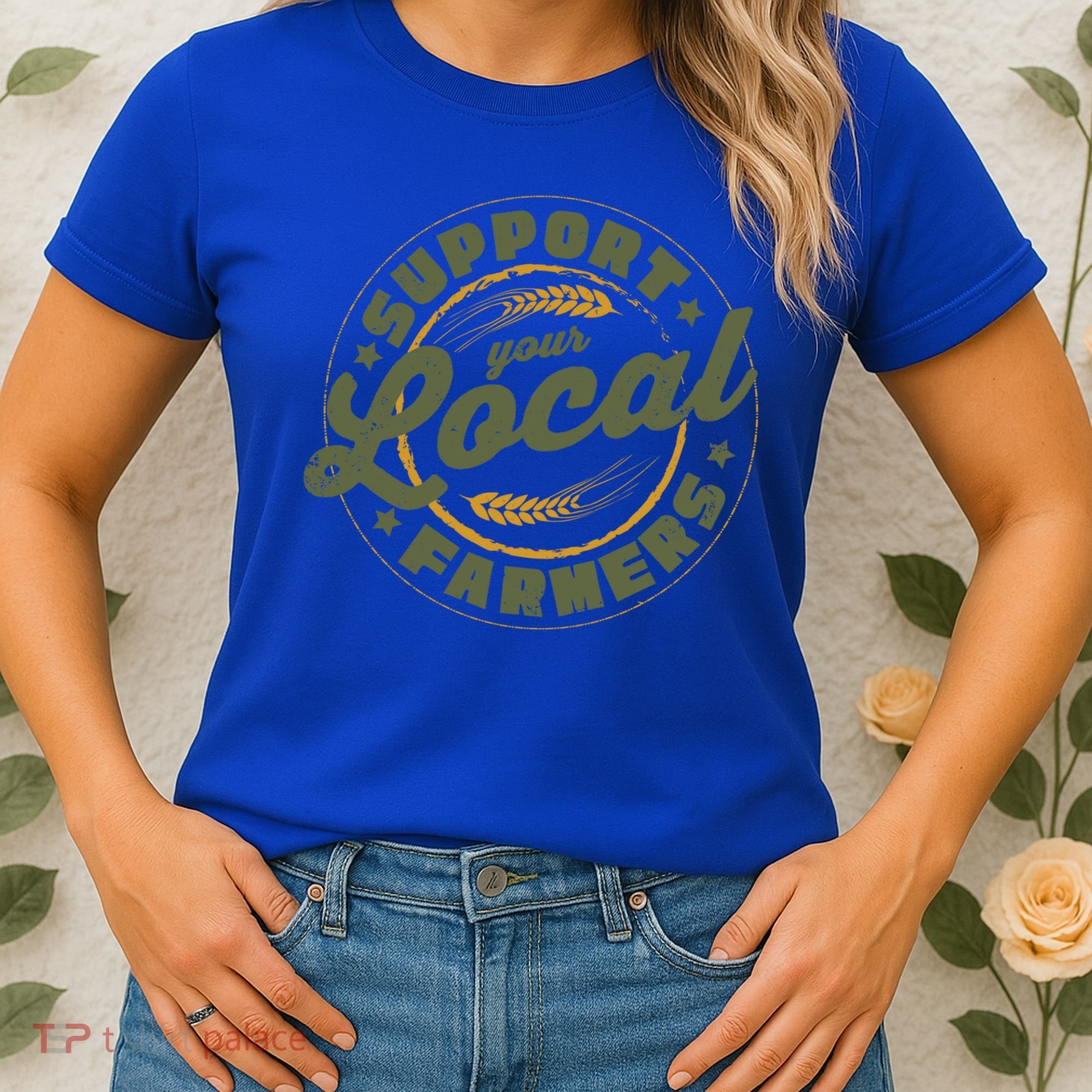 Support Your Local Farmers Great Gift Farming Rancher Farmer Great Gift Women's T-Shirt