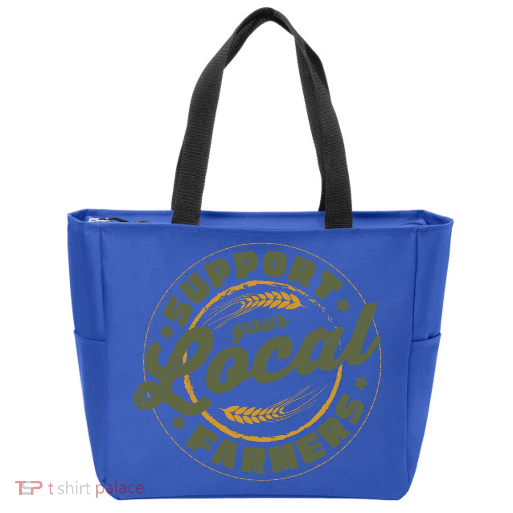 Support Your Local Farmers Great Gift Farming Rancher Farmer Great Gift Tote Bag