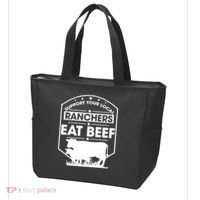 Support Your Local Ranchers Eat Beef Proud Farmer Present Gift Tote Bag thumb 3
