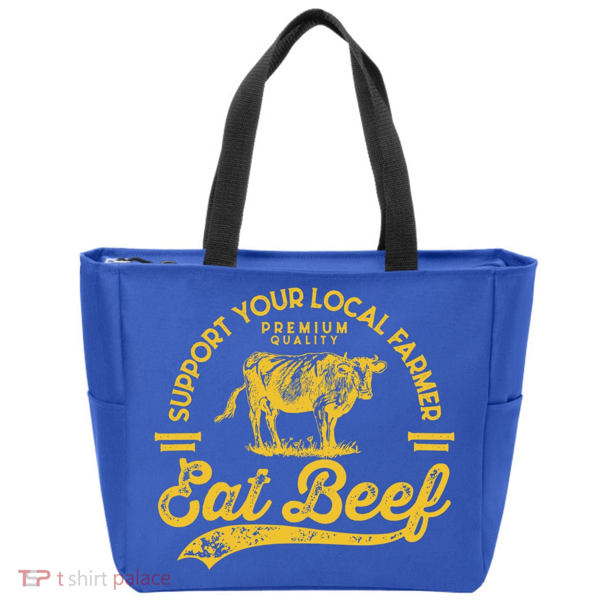 Support Your Local Farmer Eat Beef Gift Tote Bag
