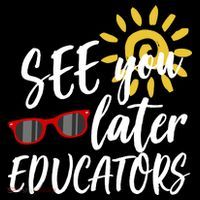 See You Later Educators Schools Out Teacher Women's Hoodie thumb 2