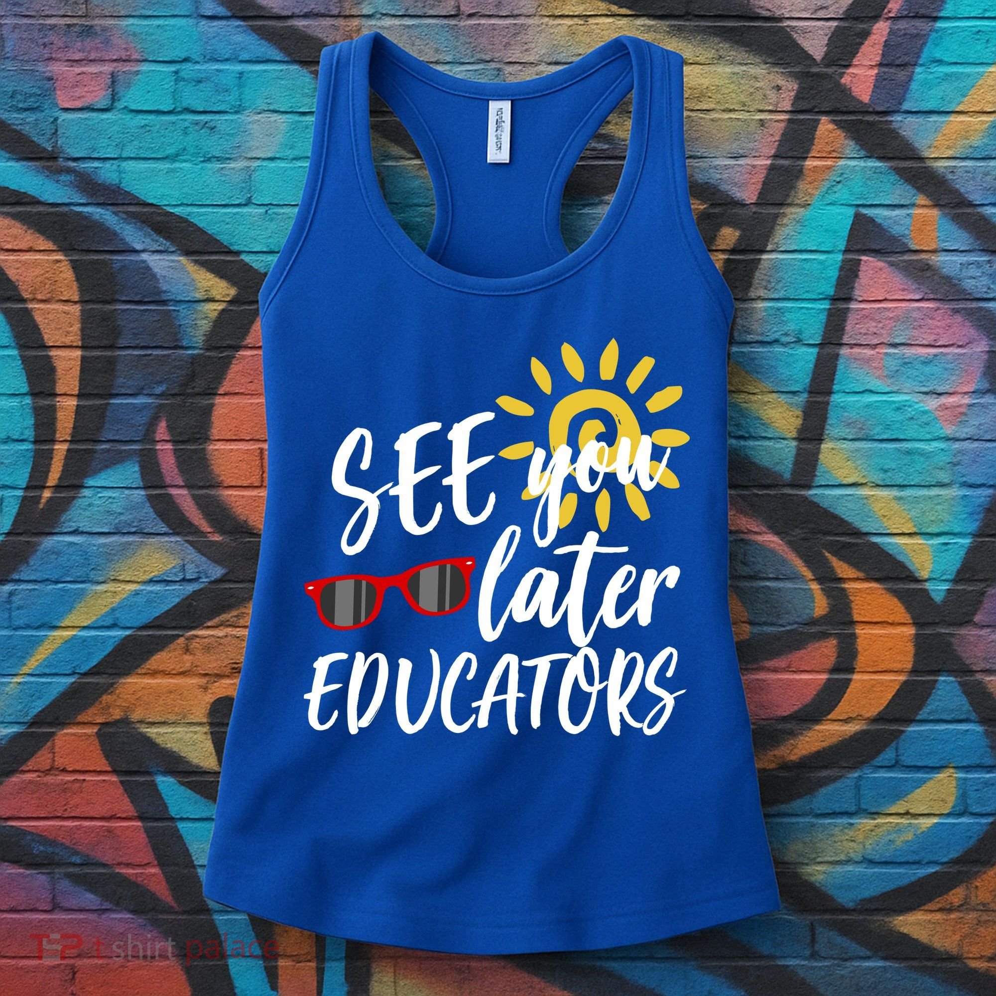 See You Later Educators Schools Out Teacher Women's Tank Top