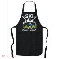Ski You Later Skiing Winter Sport Apron thumb 0