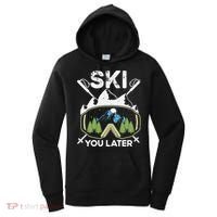 Ski You Later Skiing Winter Sport Women's Hoodie thumb 0